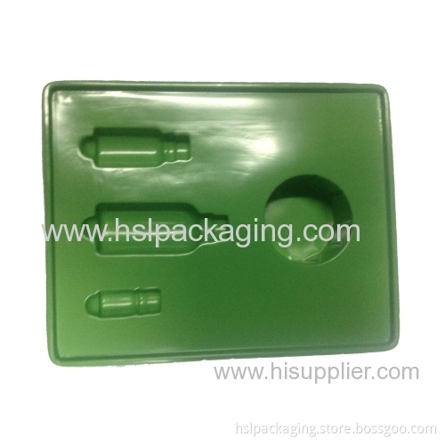 Flocked Blister Tray Of Cosmetic